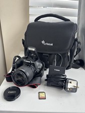 Canon EOS 4000D Digital SLR Camera + EF-S 18-55mm Canon Lens + 32 GB SD CARD