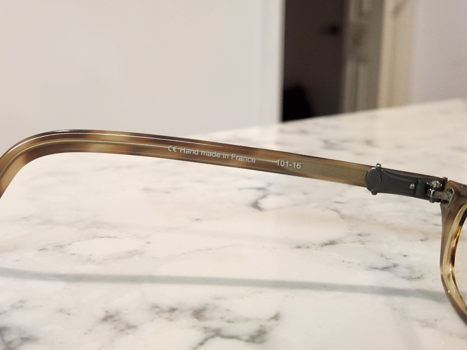 Robert Marc Eyeglasses FRAMES ONLY Brown Hand Mad… - image 12