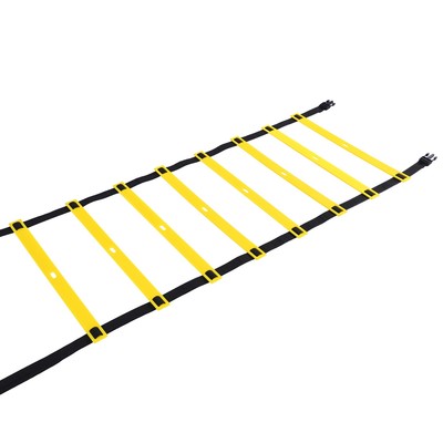 4M 8 Rung Erweiterte Kunststoff-Agility-Leiter Für Fußball Fußball Fitness F BAK