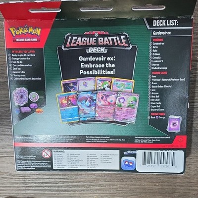 Pokmon TCG Gardevoir ex League Battle Deck English 2023 60 Cards Sealed |  eBay