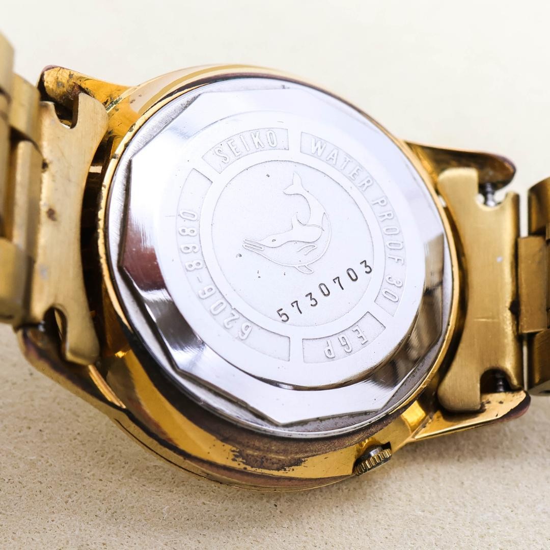 Seikomatic Watch Automatic Mechanical Weekday 255… - image 9