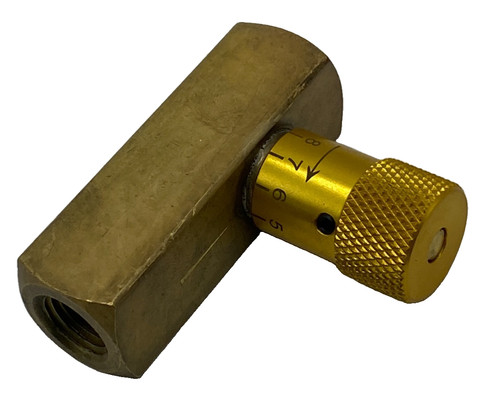 DELTROL EF20B EASY READ FLOW CONTROL VALVE BRASS EF20 B CHECK VALVE 10120-43