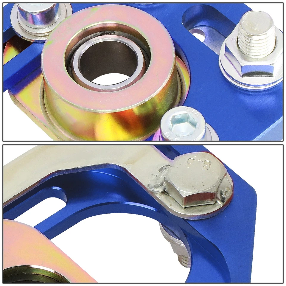 PARA FORD MUSTANG 79-89 DELANTERO AJUSTABLE +/-3.0 INCLINACIÓN +/-2.0 PLACAS GIRATORIAS AZUL Foto 4 de 4