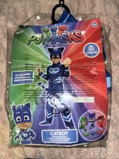 Disguise PJ Masks Catboy Classic Costume Suit Toddler Size L 4-6 Halloween Fun