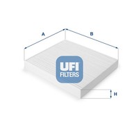 Innenraumfilter UFI 53.093.00 Partikelfilter FüR GG Mazda DY GH GY Sport CX ER