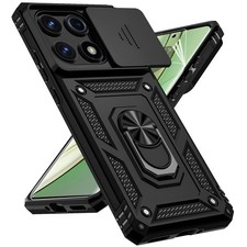 for Motorola Edge 2025 Case with Tempered Glass Screen Protector