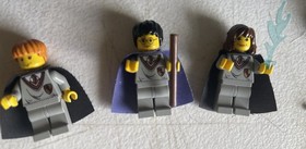 2001 Lego 4706 HARRY POTTER Forbidden Corridor Lot ~ w/Minifigs MISSING 2 Pc's