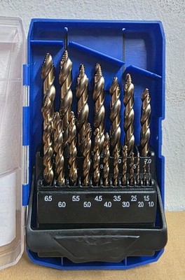 STAHLKAISER Smart-Stepstar Metallbohrer-Satz (19-teilig, HSS-CO, Ø 1-10mm)