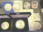 8-AMERICAN EAGLE BULLION .999 2000,2014 PF,2001,2009,1999,2011,1993,2002  L@@K!!