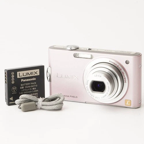 Panasonic LUMIX DMC-FX60 Cocktail Pink Compact Digital Camera