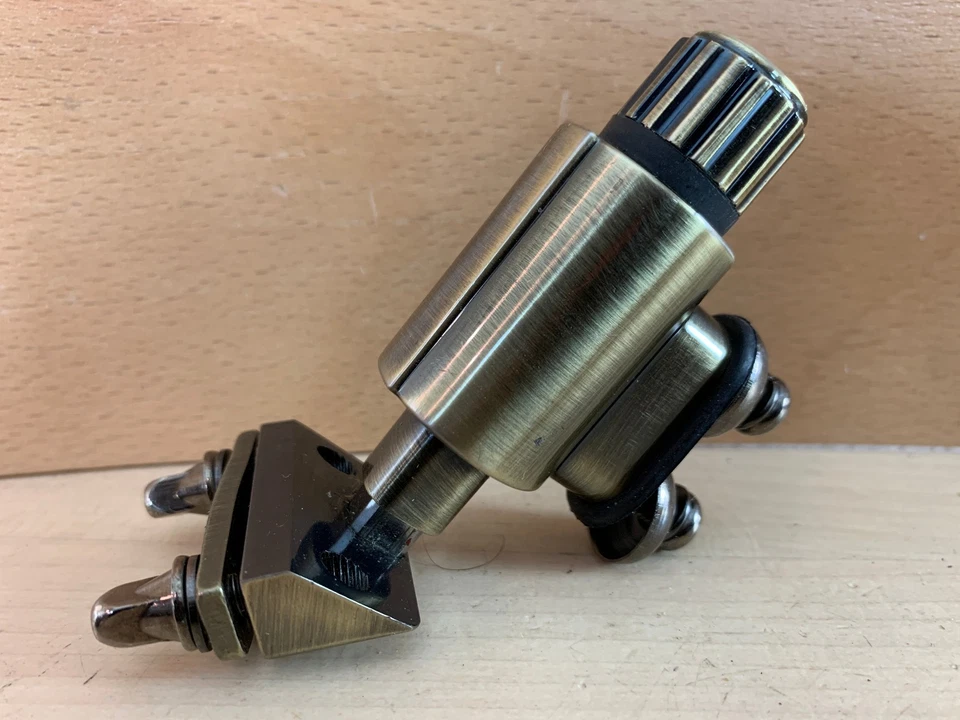 MAPEX Black Panther Snare Drum BUTT PLATE Tensioner Strainer Part Brushed Bronze - Image 3 of 4