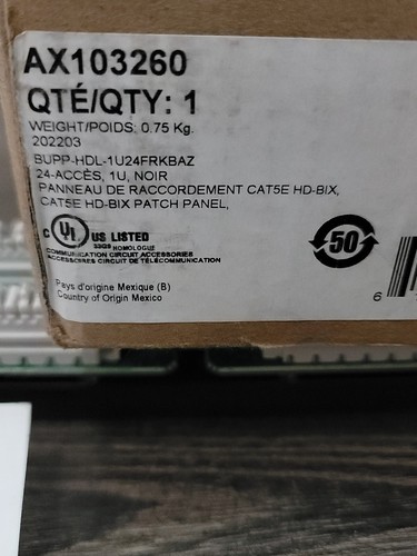 BELDEN AX103260 CAT5E KeyConnect Patch Panel 24-port. READ - Bild 3 von 8