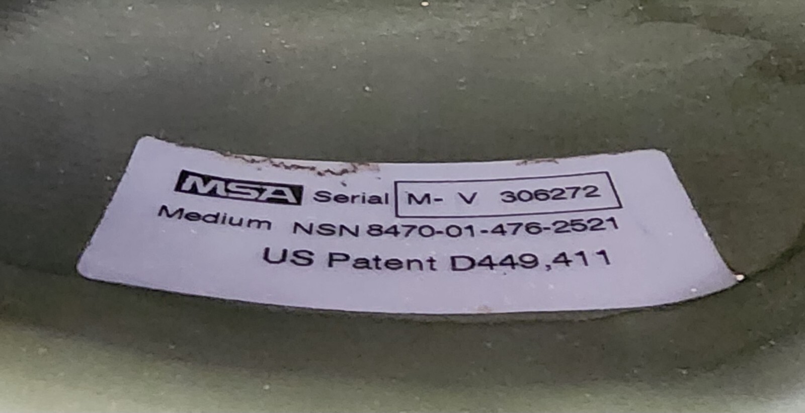 US Army Military MSA Combat Helmet MEDIUM NSN 8470014762521 eBay