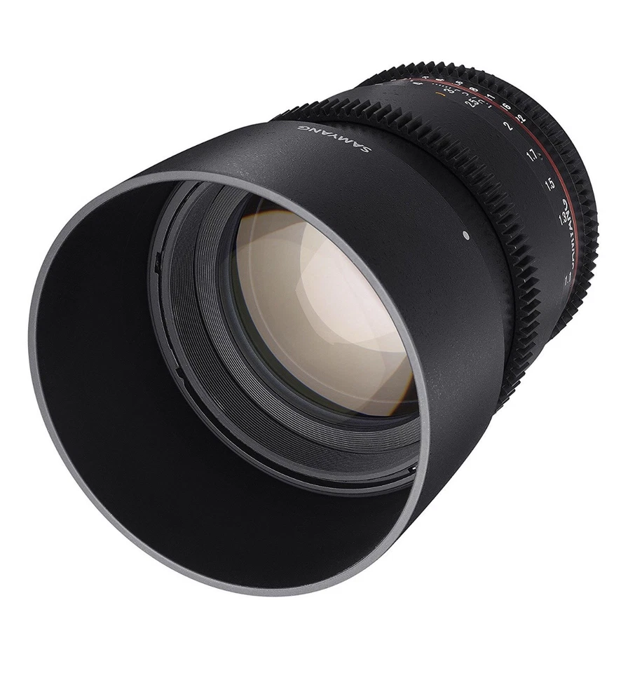 Samyang SYDS85M-N VDSLR II 85mm T1.5 Cine Lens for Nikon (FX) Cameras - Image 2 of 4