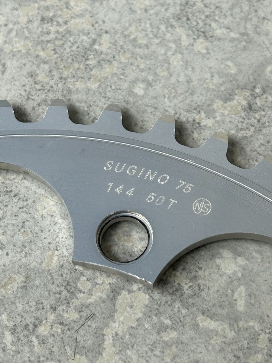 Sugino 75 チェーンリング 50T 144mm Amazon | SUGINO(スギノ) チェーンリング ZEN(禅) 144(NJS) W