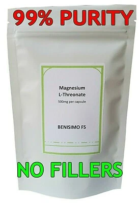 BENISIMO FS Magnesium L-Threonat 500mg Veg Cap 60,90,120,180,360