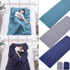 Travel Sleeping Bag Liner,  Cotton Soft 220 x 90 cm Roomy Sheet Portable Durable