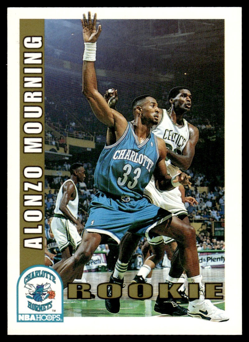 ALONZO MOURNING 1992-93 HOOPS #361 RC