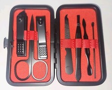 Manicure Pedicure Set Nail Clippers Cleaner Nail Care Grooming
