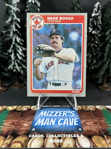 1985 Fleer Baseball Wade Boggs Red Sox Base Card 151
