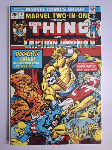 Marvel Two In One # 4 5 6 7 8 (Marvel, 1974) Run of 5 Issues - FN/VF to VF - Picture 2 of 16
