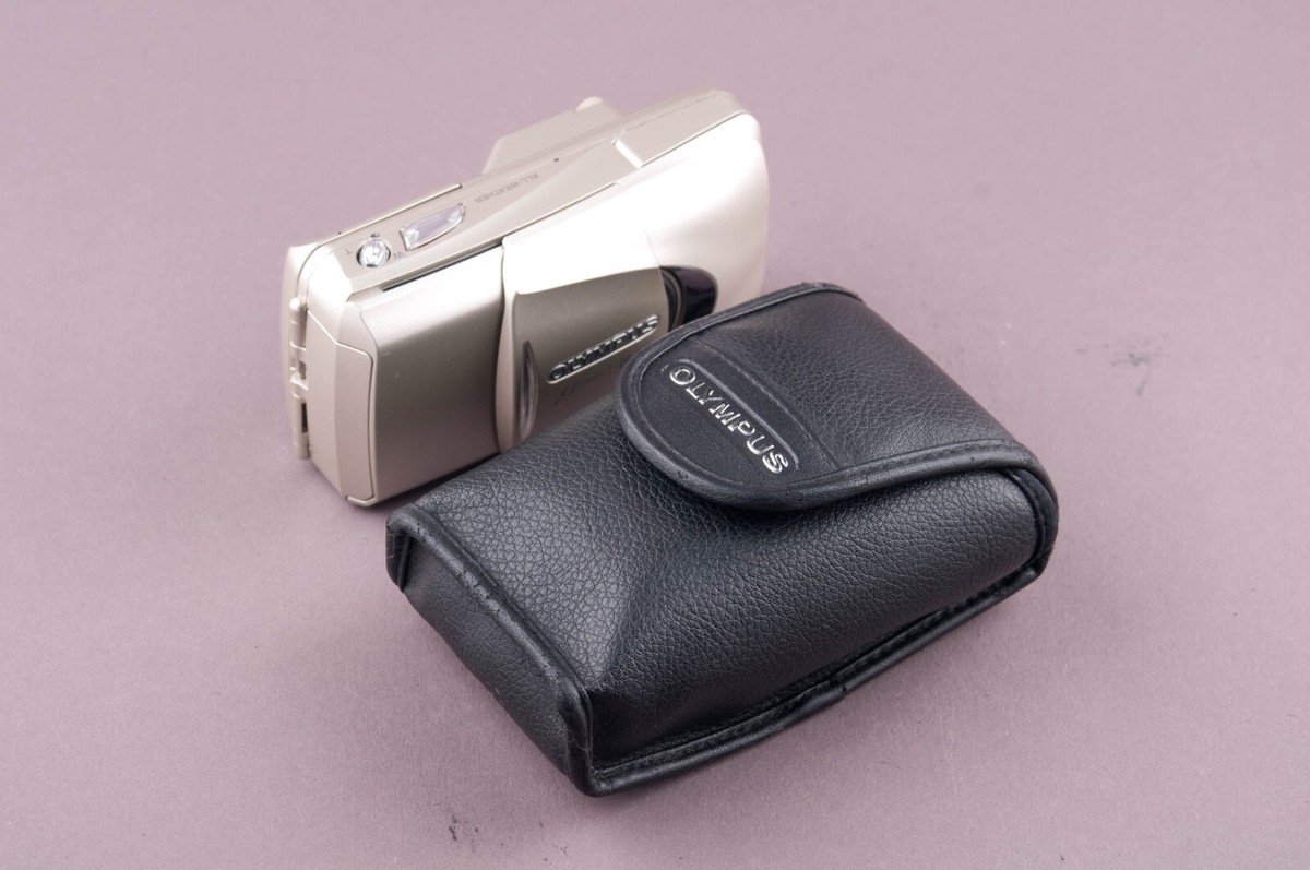 Olympus MJU III 120 Quartz Date 35mm Point & Shoot Film Camera