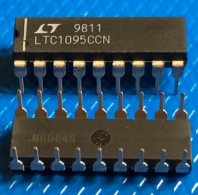 [1 pc] Linear LTC1095CCN Single Chip 12-Bit Data Acquisition System DIP18