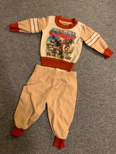 Vintage 1983 He-Man Masters of the Universe Pyjamas 80s RARE RETRO