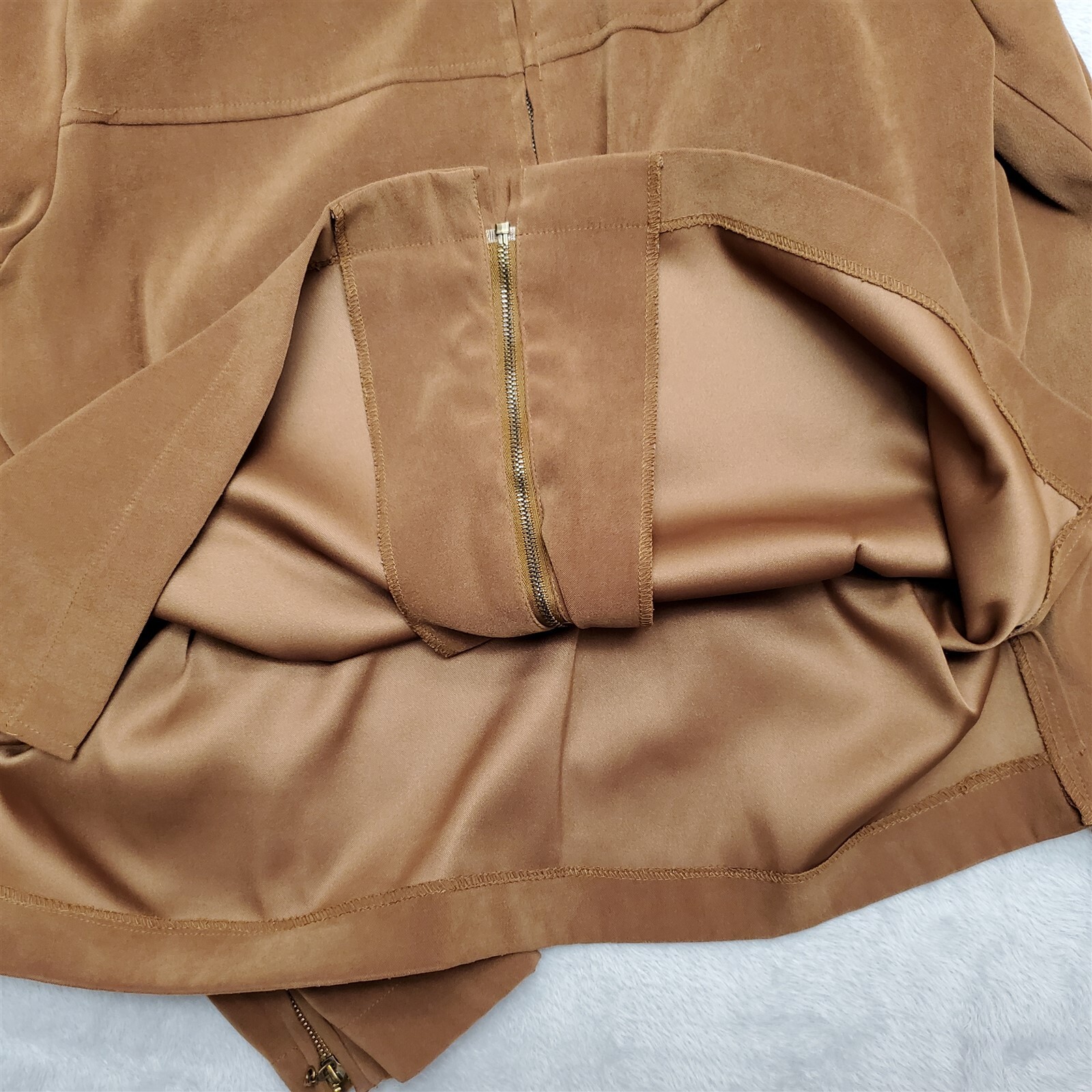 Notations Jacket Womens Extra Large Brown Full Zi… - image 12