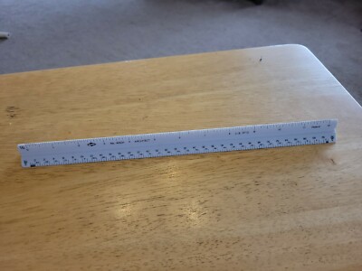 Vintage Alvin No.Arch Ruler Triangular Architect Drafting Tool.( Poland)