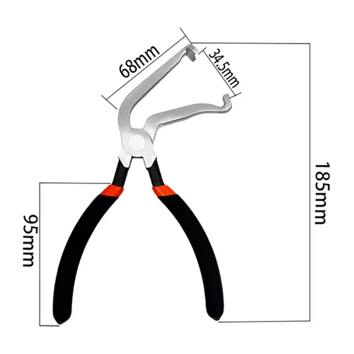 2PCS Electrical Disconnect Pliers Fuel Line Petrol Clip Pipe Pliers Repair Tools - Picture 9 of 10