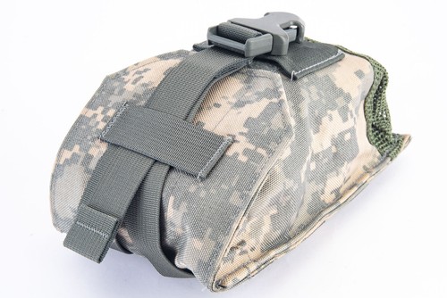 MOLLE II ACU Camo Utility Individual Canteen Pouch with Mesh US Military Surplus - Picture 6 of 11