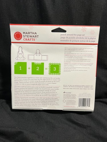 Martha Stewart Crafts ""SKYLANDS SCHNEEFLOCKE"" Stanzen um die Seite Set Neu im Karton - Bild 4 von 4