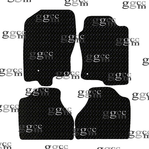 FITS NISSAN NAVARA D40 2020 & ONWARDS TAILORED BLACK RUBBER CAR FLOOR