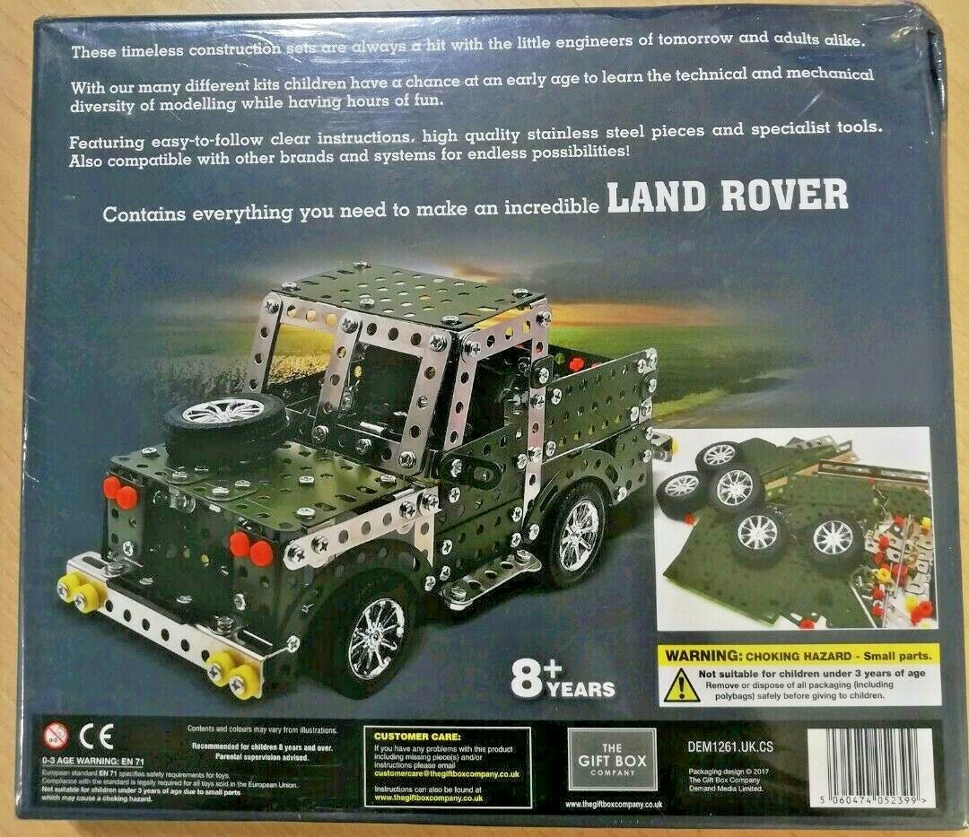 land rover premium construction set