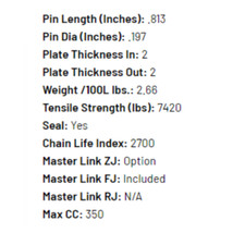 FITS HONDA XR125 2003 - 2007 DID X-Ring Gold Drive Chain 428 VX 132 L