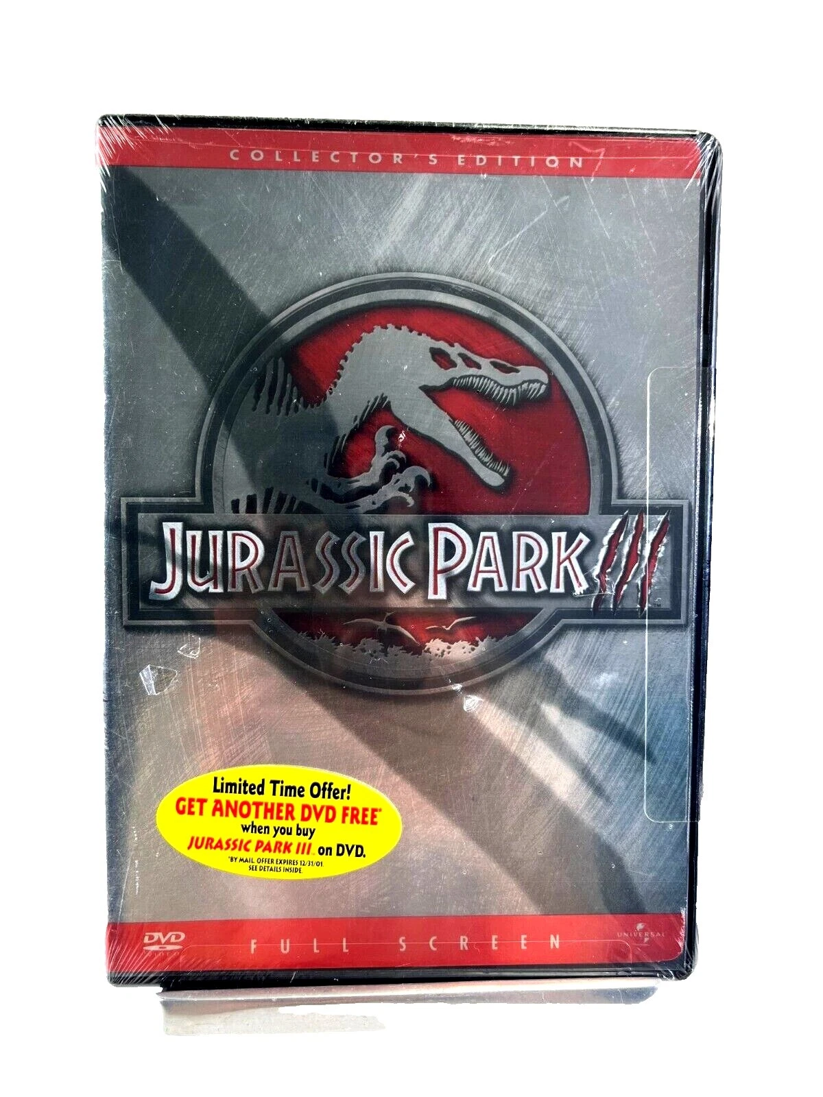 Jurassic Park III Collector's Edition DVDs & Blu-ray Discs