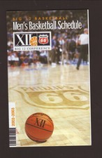 Big 12 Conference--2002-03 Basketball Schedule--Phillips 66