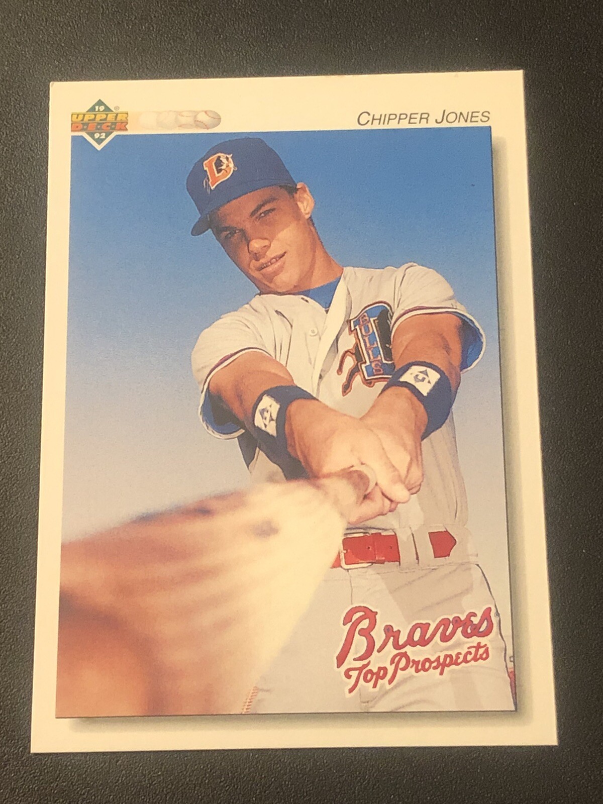 1992 Upper Deck Minor League Chipper Jones #165 HOF