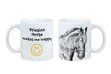 Tasse Avec Cheval Frison Me Rend Heureux. Art-Chien