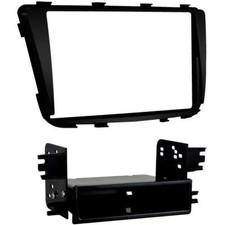 Metra 99-7347B Black Single/Double DIN Stereo Dash Kit for 12-up Hyundai Accent