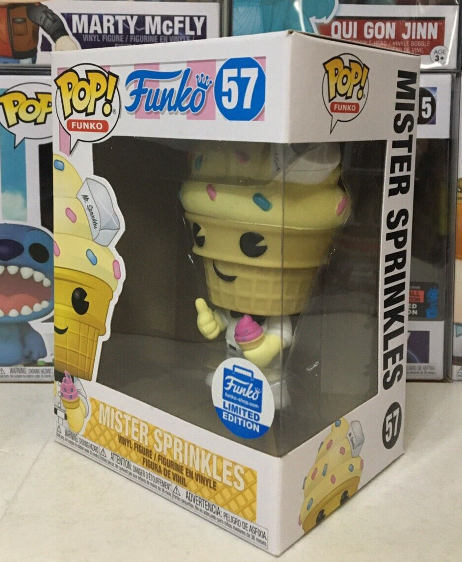 Funko Pop #57 Mister Sprinkles Vainilla Funko Shop Funk Exclusivo Funk Nuevo En Caja 2019