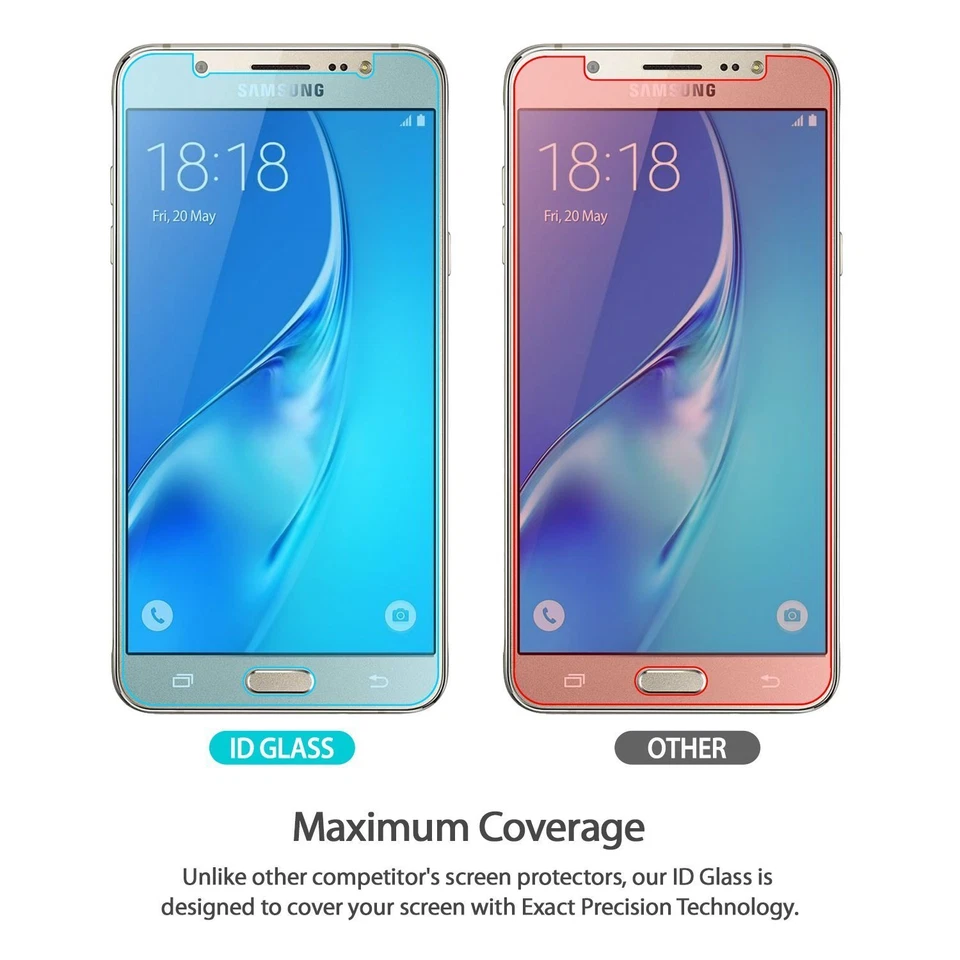 Para Samsung Galaxy J5 2016 | Protector Pantalla Cristal Templado, Defensor Invisible Foto 4 de 4