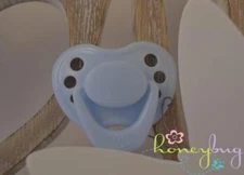 NEW! Honeybug MAGNETIC PACIFIER reborn art doll Sweetheart newborn BABY BLUE