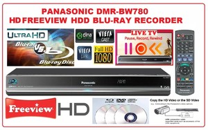 Panasonic Dmr Bw780 250gb Hdd Blu Ray Disc Recorder Ebay