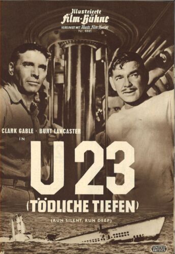 IFB 4441 | Filmheft | U 23 - TÖDLICHE TIEFEN | Clark Gable, Burt Lancaster | Top - Afbeelding 1 van 1