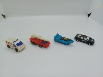 Vintage Transformers G1 Micromaster Rescue Patrol 100% Complete Loose set 