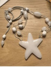 lola rose Star White  Necklace