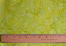 TIMELESS TREASURES TONGA ZING LIME COTTON FABRIC BATIK BY THE YARD BTY