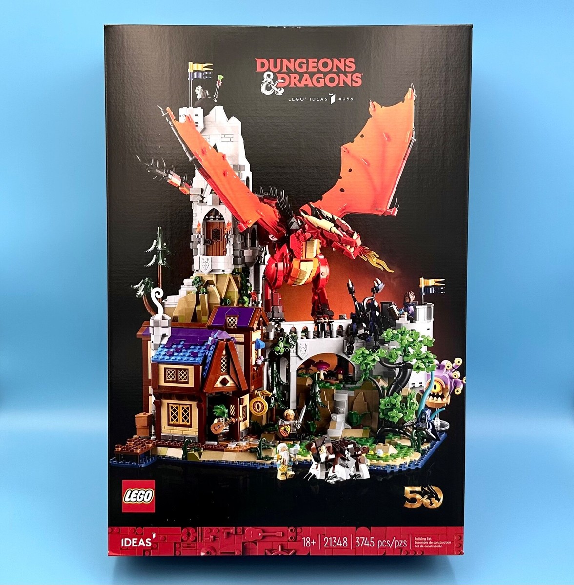 LEGO Ideas Dungeons Dragons Red Dragon's Tale (21348) - Main Image